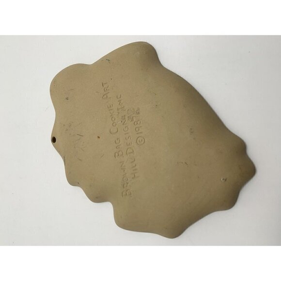 Brown Bag Cookie Art Hill Design 1987 Flying Angel with Heart - Picture 2 of 2